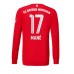 Cheap Bayern Munich Sadio Mane #17 Home Football Shirt 2022-23 Long Sleeve